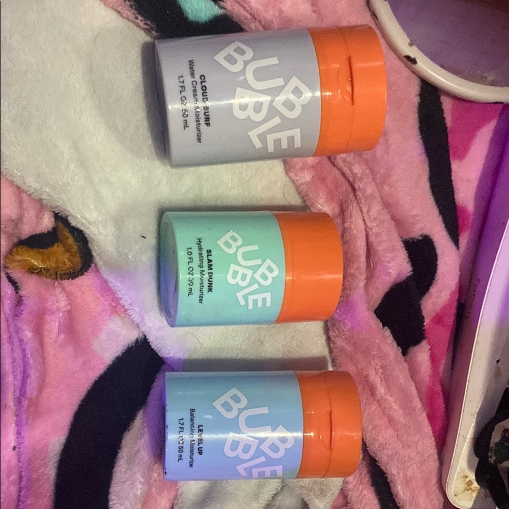 BUBBLE Lip Mask Set with Orange Caps
